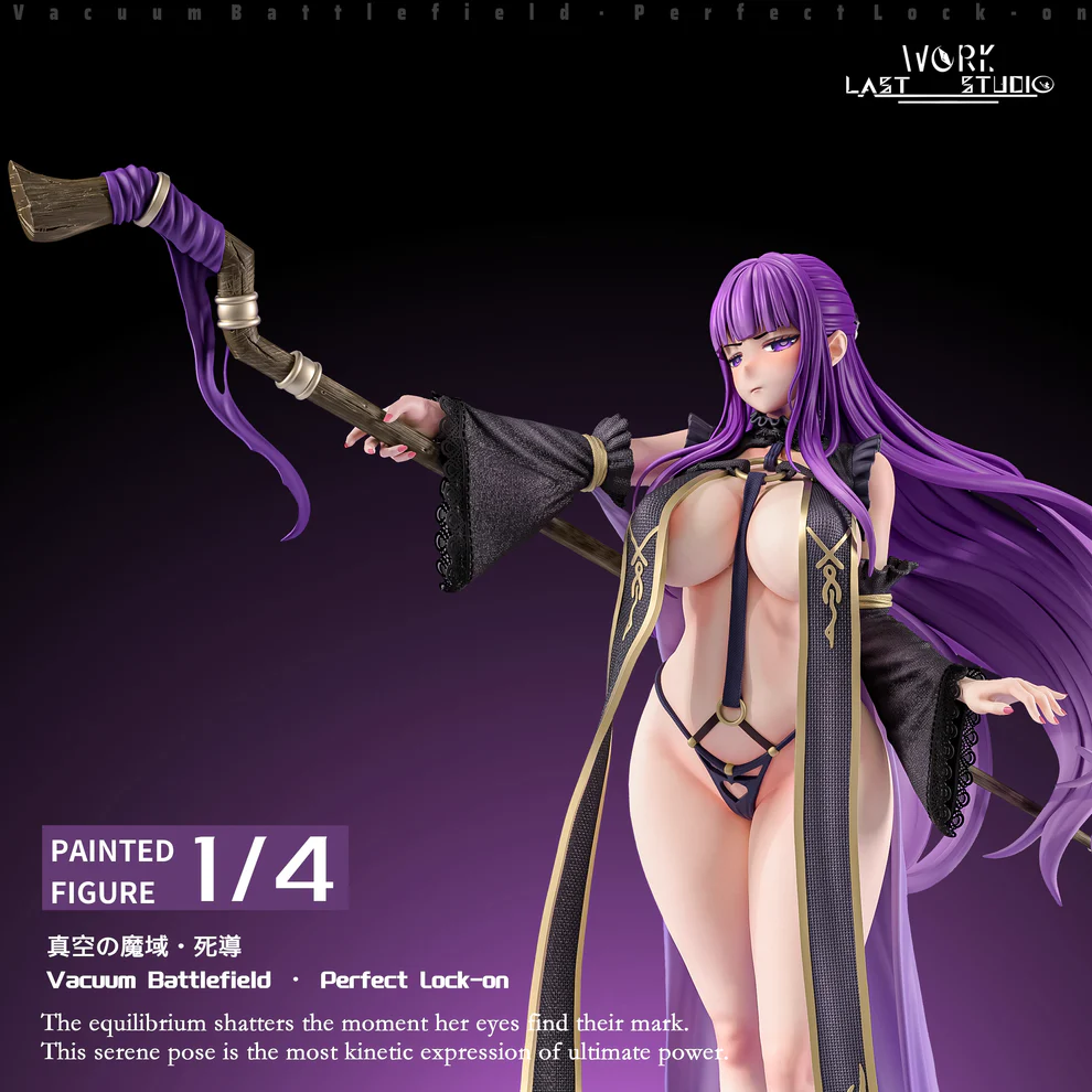 Frieren: Beyond Journey’s End – Fern “Void Magic Domain: Death Directive” 1/4 Scale Statue – Last Work Studio - Image 2