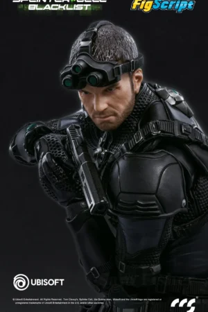 CCSTOYS – FigScript Series Sam Fisher Splinter Cell | 1/12 Scale Action Figure
