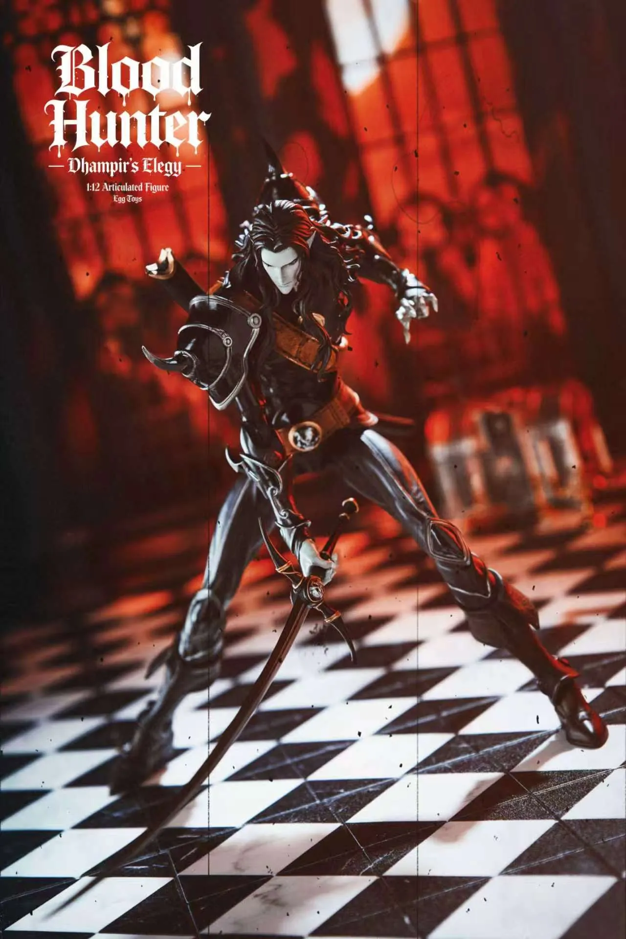 EGGTOYS – Blood Hunter: Dhampir’s Elegy Vampire Hunter D 1/12 Scale Licensed Action Figure - Image 7