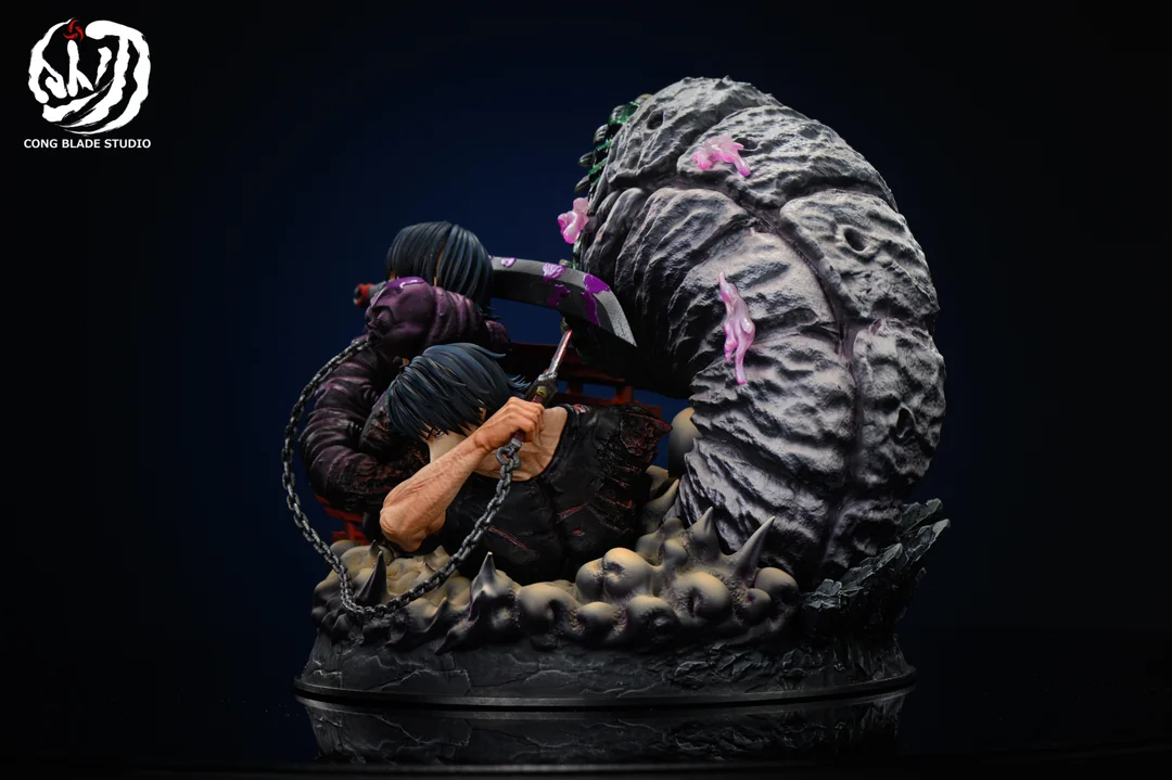 Toji Fushiguro Jujutsu Kaisen | Limited Edition Resin Statue Bust - CONG BLADE Studio - Image 3