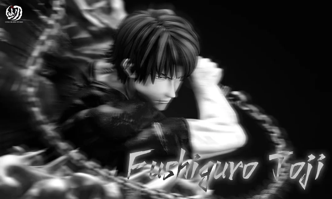 Toji Fushiguro Jujutsu Kaisen | Limited Edition Resin Statue Bust - CONG BLADE Studio - Image 4