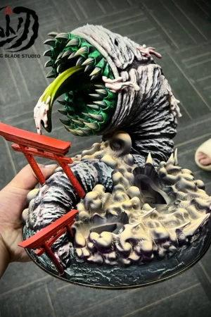 Alternative view of Toji Fushiguro Jujutsu Kaisen | Limited Edition Resin Statue Bust - CONG BLADE Studio