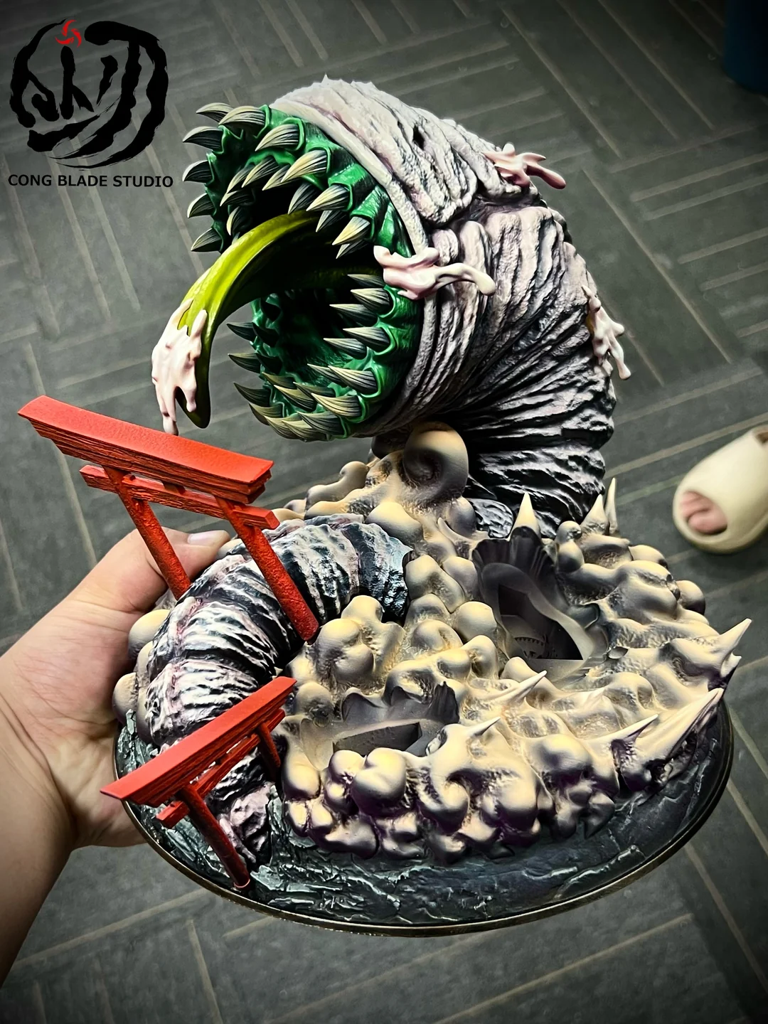 Toji Fushiguro Jujutsu Kaisen | Limited Edition Resin Statue Bust - CONG BLADE Studio - Image 2