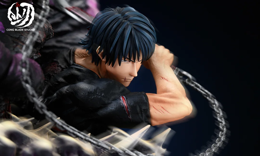 Toji Fushiguro Jujutsu Kaisen | Limited Edition Resin Statue Bust - CONG BLADE Studio - Image 8