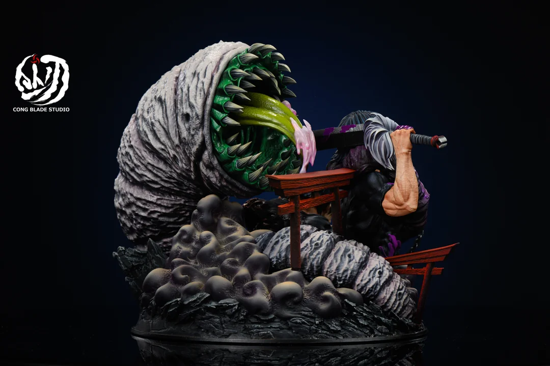 Toji Fushiguro Jujutsu Kaisen | Limited Edition Resin Statue Bust - CONG BLADE Studio - Image 11