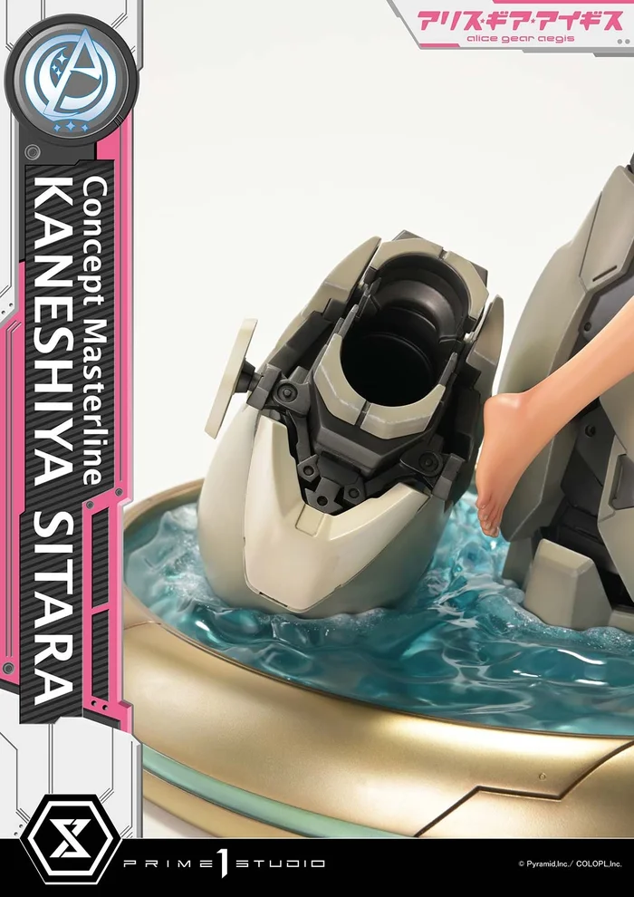 Prime 1 Studio – Concept Masterline Sitara Kaneshiya (Swimsuit Ver.) Alice Gear Aegis 1/5 Scale Polystone Statue - Image 24