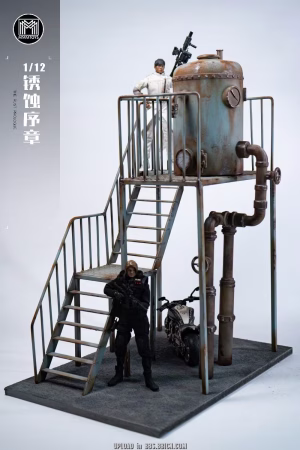MMMTOYS – 1/12 “The Rust Prologue” M2607  Licensed Metal Diorama Display Piece