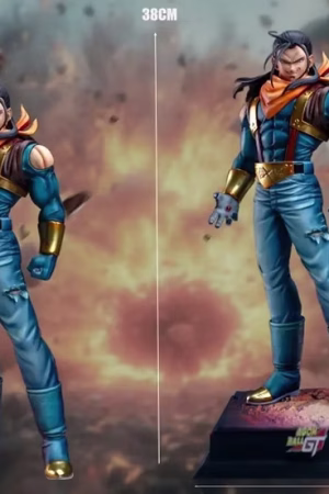 Alternative view of Smoker Studio – Android 17 Dragon Ball 1/6 Scale Resin Statue