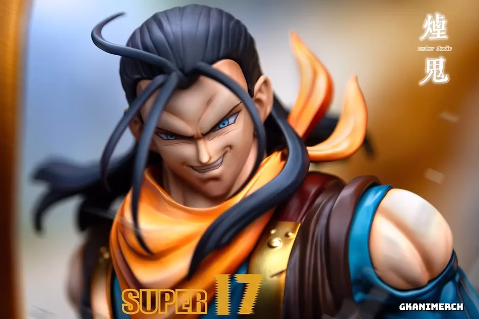 Smoker Studio – Android 17 Dragon Ball 1/6 Scale Resin Statue - Image 3