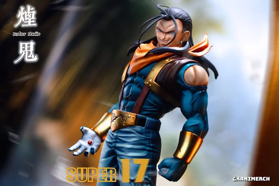 Smoker Studio – Android 17 Dragon Ball 1/6 Scale Resin Statue - Image 5