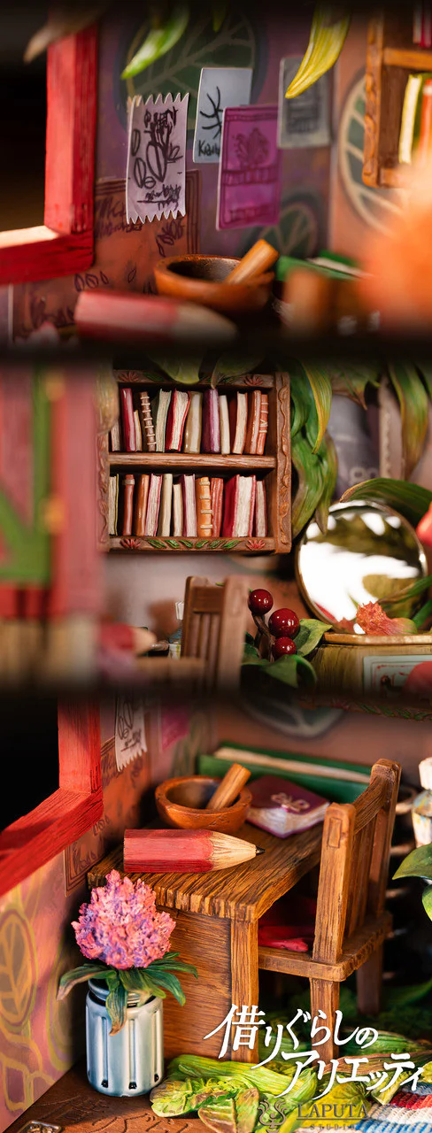 The Secret World of Arrietty – Arrietty Diorama Statue – Laputa Studio - Image 11