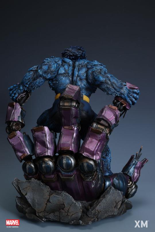 Marvel Beast 1/4 Scale Statue – XM Studios X-Men Limited Edition Premium Collectible Diorama - Image 8