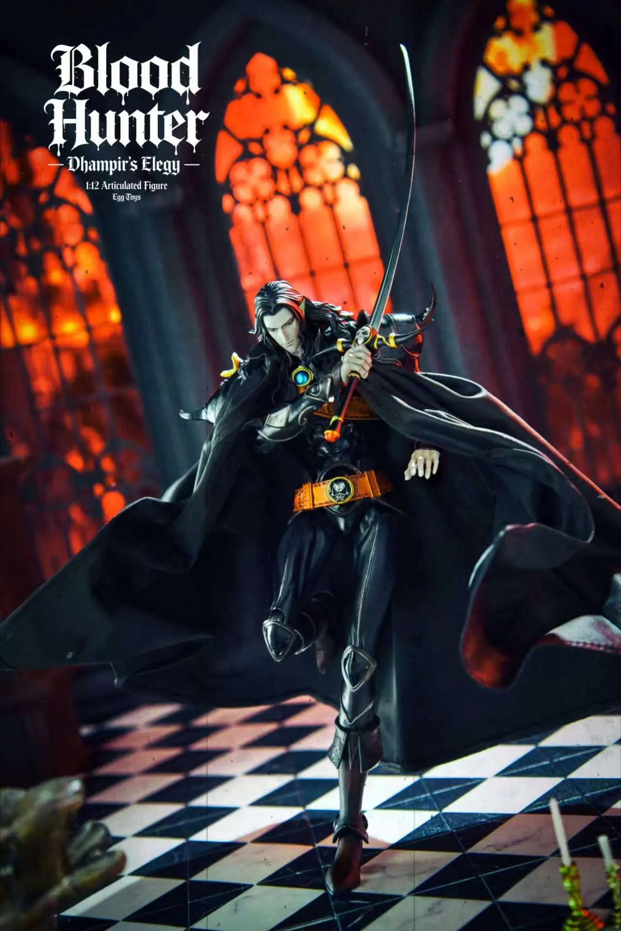 EGGTOYS – Blood Hunter: Dhampir’s Elegy Vampire Hunter D 1/12 Scale Licensed Action Figure - Image 8