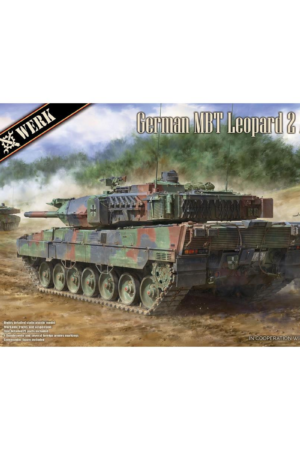 DAS WERK: 1/16; German MBT Leopard 2 A7V Model kit