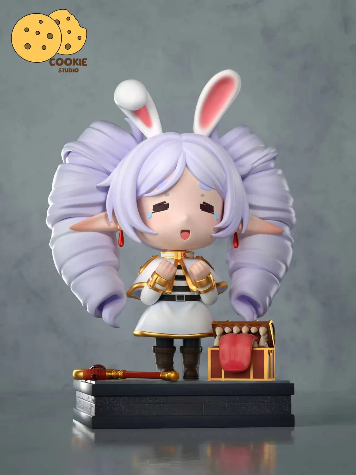 Frieren Rabbit Ears Frieren: Beyond Journey’s End | 1/6 Scale Collectible Statue - Cookie Studio - Image 6