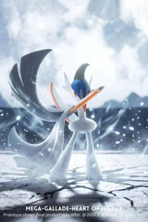 Ling Xi Gong Fang Studio – Mega Gallade Pokémon | 1/20 Scale Collectible Statue