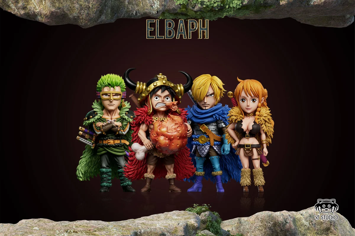 Elbaph Arc #8 Nami One Piece | Mini PU Collectible Figure - Yz Studio - Image 4