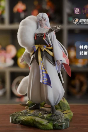 Inuyasha – Sesshomaru Classic Standing Pose 1/6 Scale GK Statue with Flocked Fur Collar – Memory Workshop × Showhand Studio Limited Resin Figure