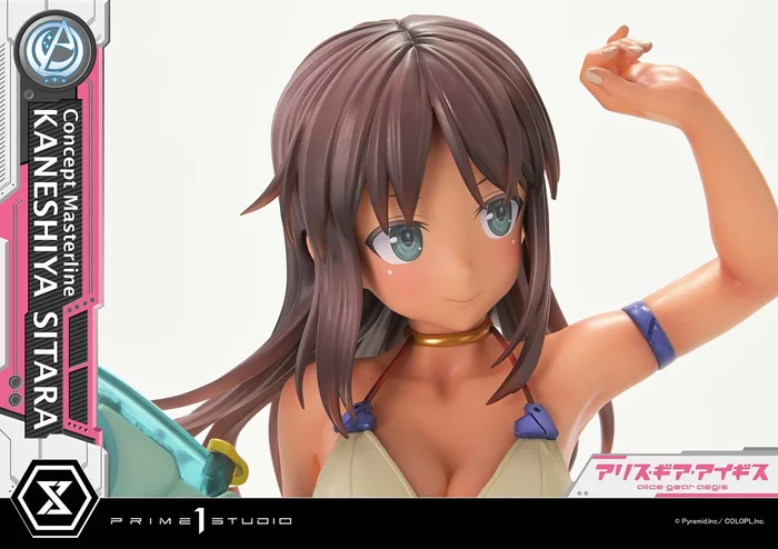 Prime 1 Studio – Concept Masterline Sitara Kaneshiya (Swimsuit Ver.) Alice Gear Aegis 1/5 Scale Polystone Statue - Image 17