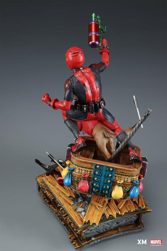 Marvel Kidpool and Dogpool 1/4 Scale Statue – XM Studios Limited Edition Deadpool Universe Collectible - Image 4