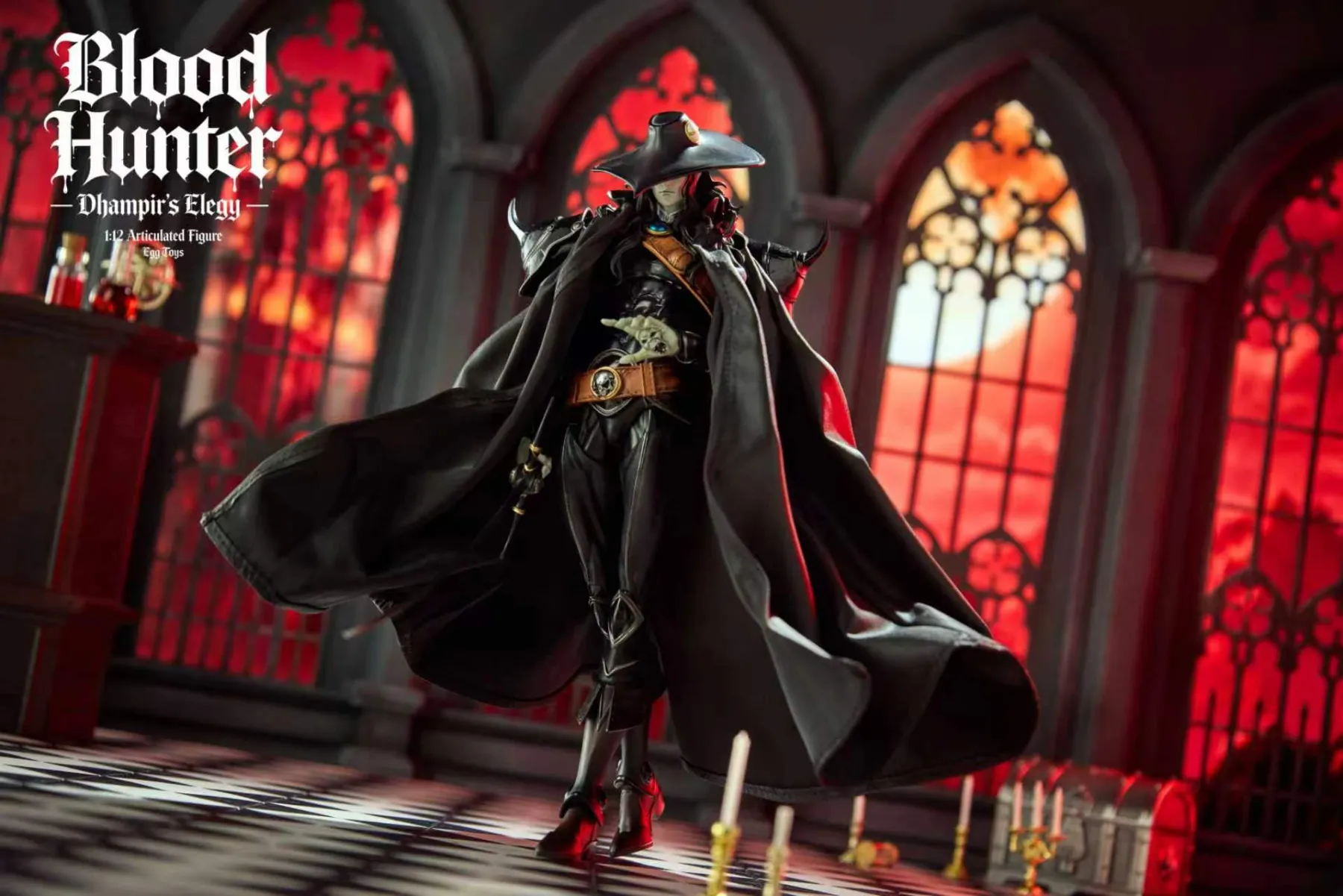 EGGTOYS – Blood Hunter: Dhampir’s Elegy Vampire Hunter D 1/12 Scale Licensed Action Figure - Image 9