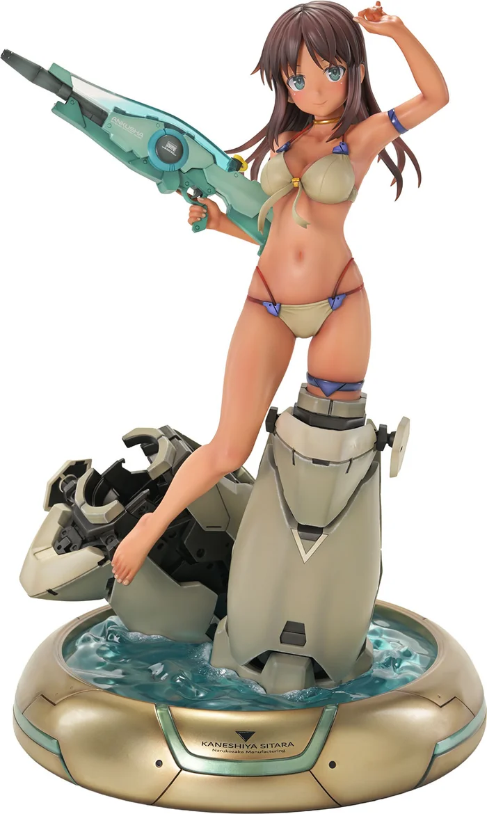 Prime 1 Studio – Concept Masterline Sitara Kaneshiya (Swimsuit Ver.) Alice Gear Aegis 1/5 Scale Polystone Statue - Image 2