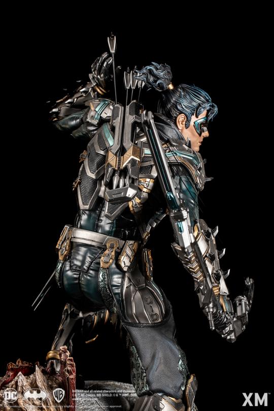DC Comics Nightwing Samurai Series 1/4 Scale Statue – XM Studios Limited Edition Premium Collectible Diorama - Image 10