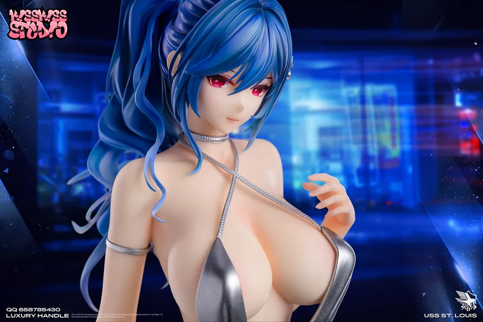 Azur Lane – St. Louis Evening Gown Ver. 1/4 Scale GK Statue – KissKiss Studio - Image 6