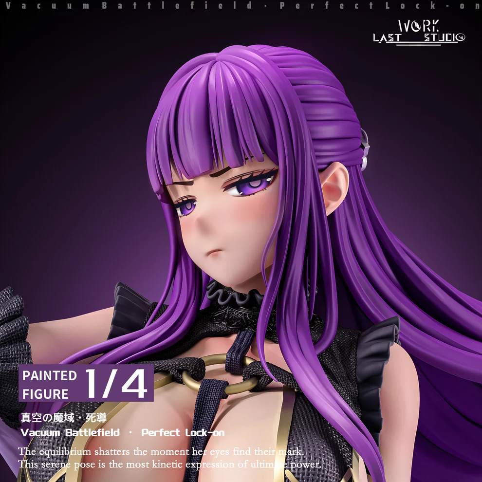 Frieren: Beyond Journey’s End – Fern “Void Magic Domain: Death Directive” 1/4 Scale Statue – Last Work Studio - Image 3