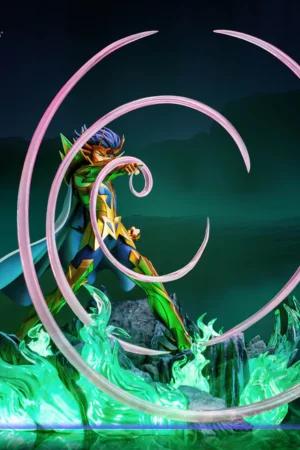 Alternative view of Saint Seiya – Cancer Gold Saint Deathmask 1/6 Scale Statue – Zodiakos Studio