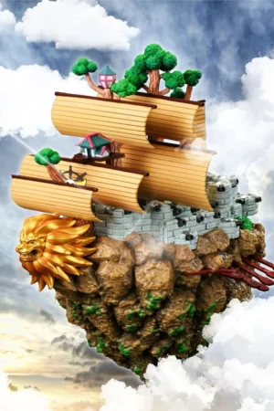 Island Ship – ONE PIECE Resin Statue – M4 Studio