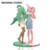 Zhu Yi Wan Jia Studio – Furry Sylveon x Leafeon Pokémon Themed Resin Collectible