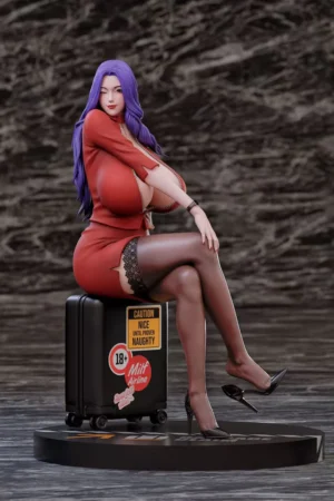 Clara “Airline Temptation” 1/4 Scale Original Character Statue – Soda Studio