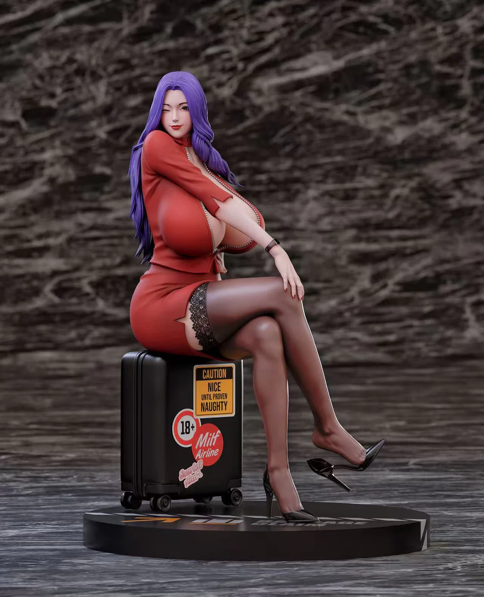 Clara “Airline Temptation” 1/4 Scale Original Character Statue – Soda Studio