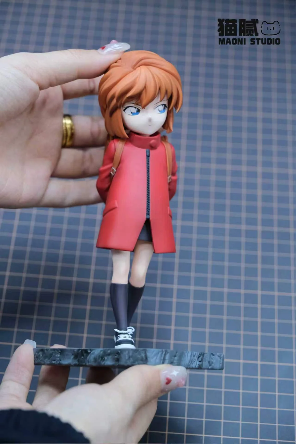 Maoni Studio – Little Red Riding Hood Ai Haibara Detective Conan 1/6 Scale Resin Statue - Image 6