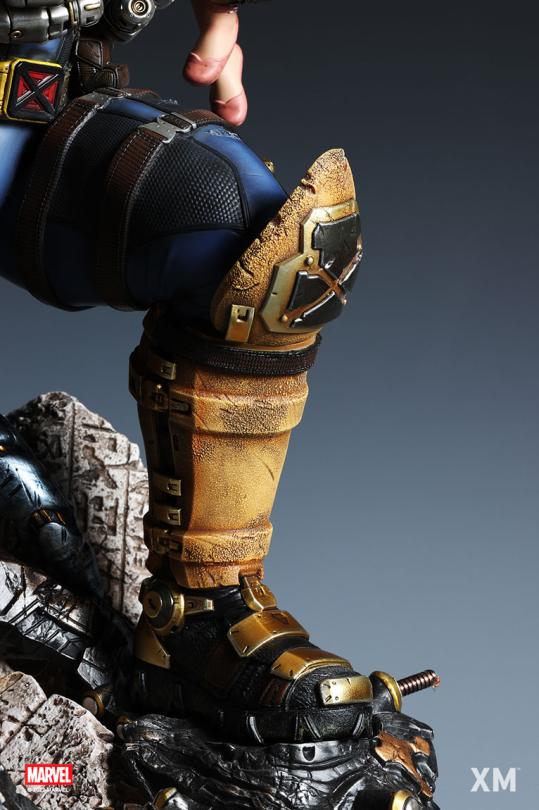 Marvel X-Men Cable with Hope 1/4 Scale Statue – XM Studios Limited Edition Premium Collectible Diorama - Image 13
