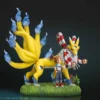 BBSD Studio – Ruki & Kyubimon Digimon Resin Statue