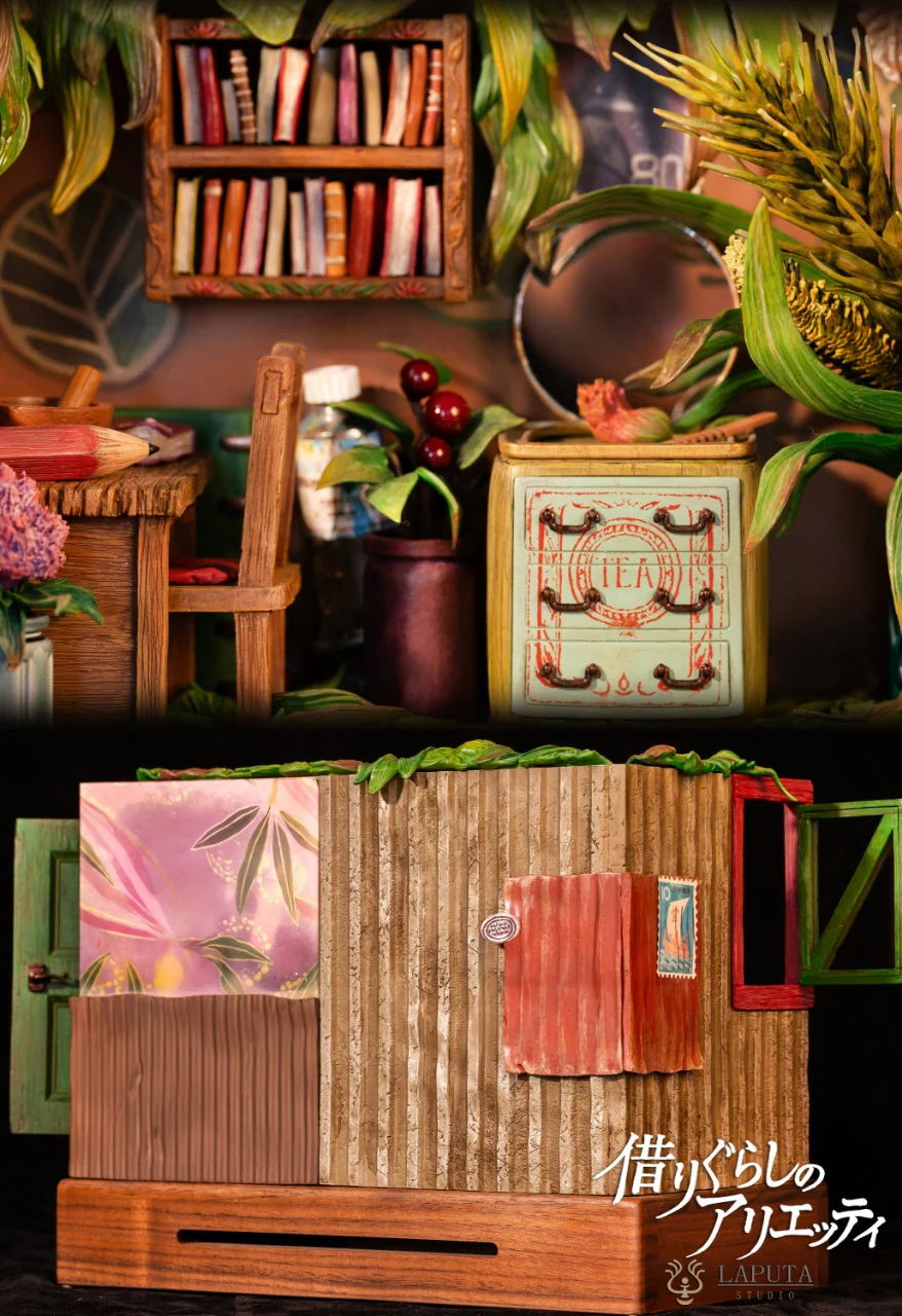 The Secret World of Arrietty – Arrietty Diorama Statue – Laputa Studio - Image 12