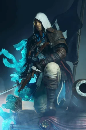 1/4 Scale Edward Kenway with LED – Assassin’s Creed Official Statue – Assassin’s Studio
