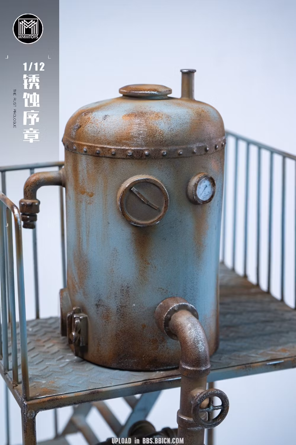 MMMTOYS – 1/12 “The Rust Prologue” M2607 Licensed Metal Diorama Display Piece - Image 10