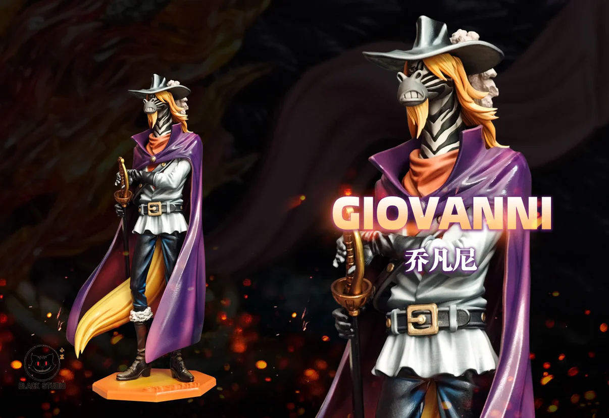 Black Studio – Giovanni x Sicilian x Concelot One Piece Mink Tribe Resin Statue Set - Image 5
