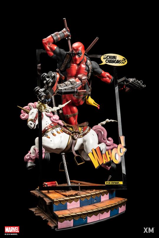 Marvel Deadpool 1/4 Scale Statue  XM Studios Limited Edition Premium  Collectible Diorama - TopGKStore