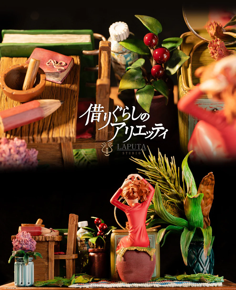 The Secret World of Arrietty – Arrietty Diorama Statue – Laputa Studio - Image 14