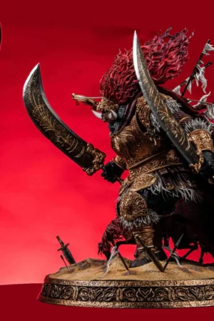 Alternative view of Elden Ring – Malenia Blade of Miquella Battle Version GK Statue – Hundian Studio