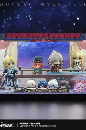 Alternative view of Honkai: Star Rail Chibi Model Display Box – Genuine Mihoyo