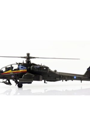 Alternative view of AH-64DHA “Pegasus” ES 1031, Hellenic Army, Tatoi Airport, Greece, 2014 Die cast