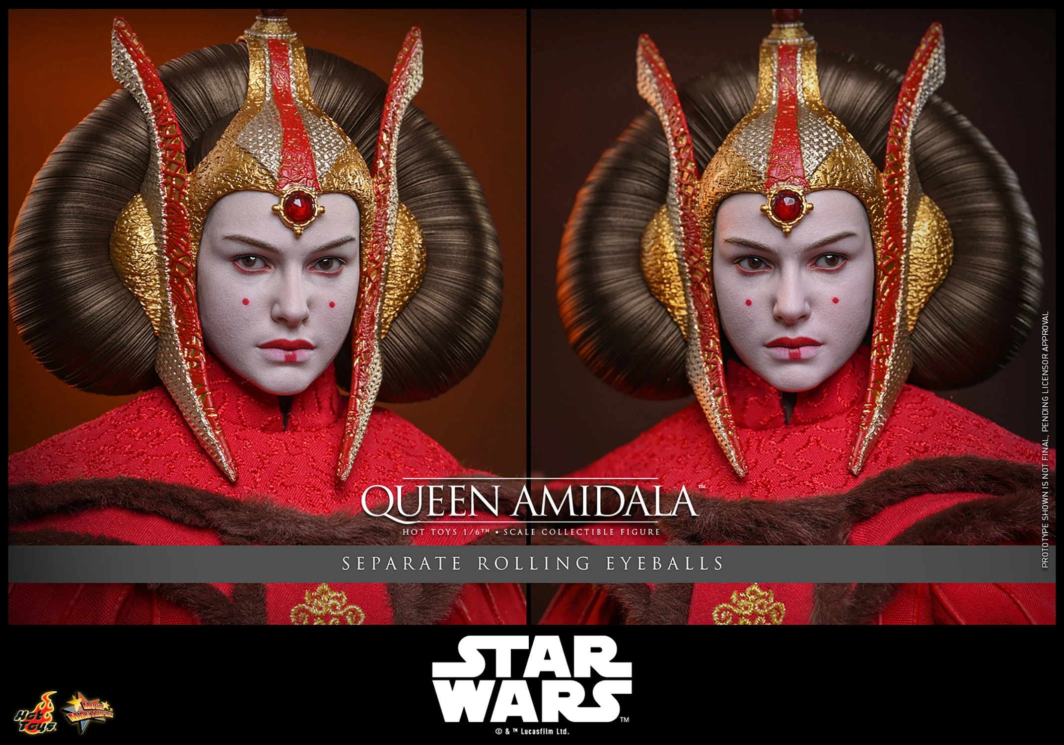 Hot Toys – Queen Amidala Star Wars: The Phantom Menace 1/6 Scale Collectible Figure (MMS883) - Image 11