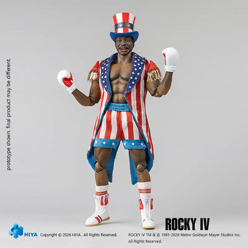 Hiya Toys – Apollo Creed (Rocky IV) Exquisite Super Series | 1/12 Scale Action Figure - Image 2