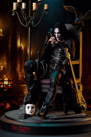 Alternative view of The Crow Eric Draven 1/4 Scale Luxury Eternal Edition – Infinite Statue