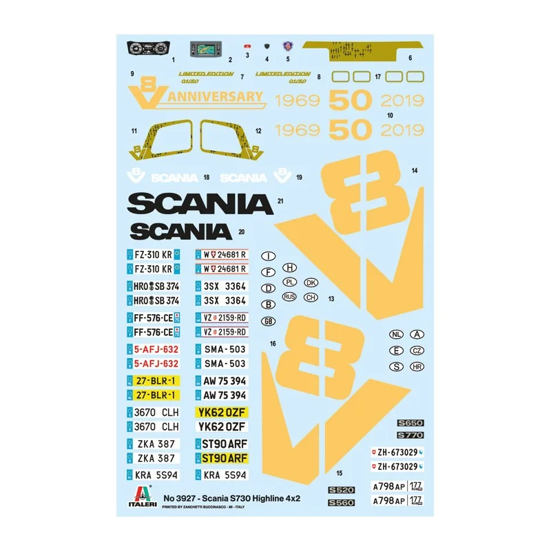 Scania S730 Highline 4x2 Model kit - Image 9
